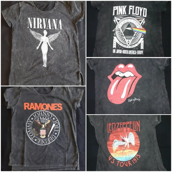 Remes Mujer. Bandas Rock