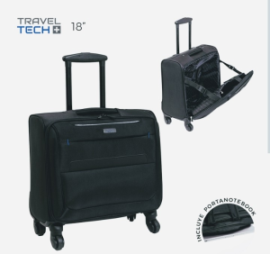 Promocion Maletín  Portanotebook con Carro Travel Tech - Miniatura 2