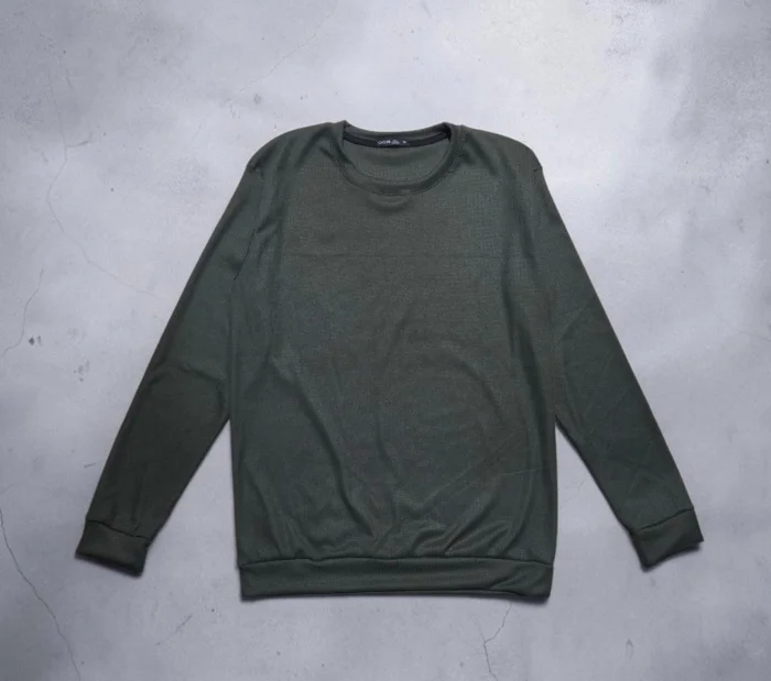 Sweaters Wafle Verde Militar