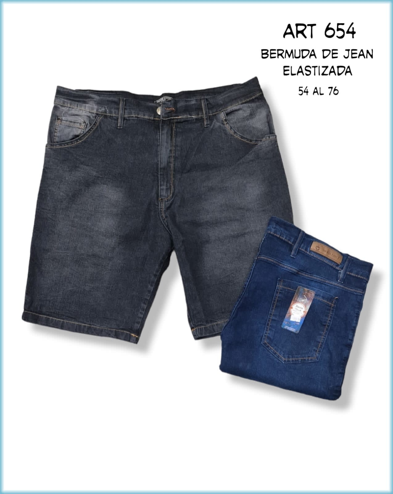 Bermudas de Jeans y Gabardina - Imagen 2