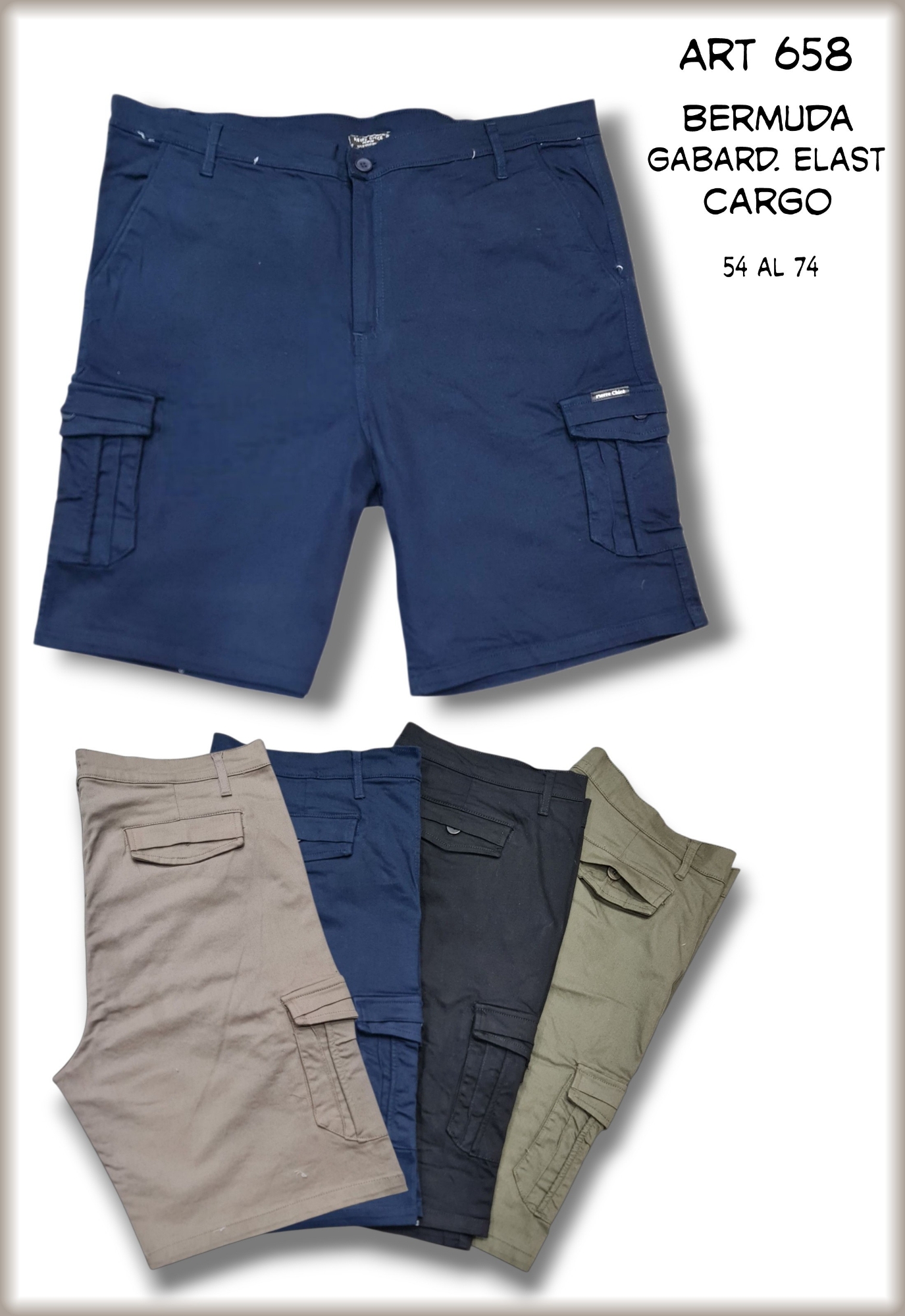 Bermudas de Jeans y Gabardina - Imagen 3