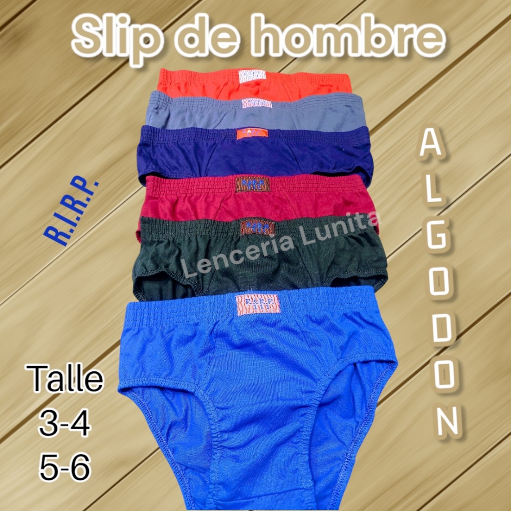Slip de Hombre Algodón Embutido - Imagen 2