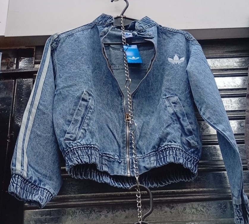 Jean Campera  Cierre Colores Adi Das Tres Tiras Bomber - Imagen 3