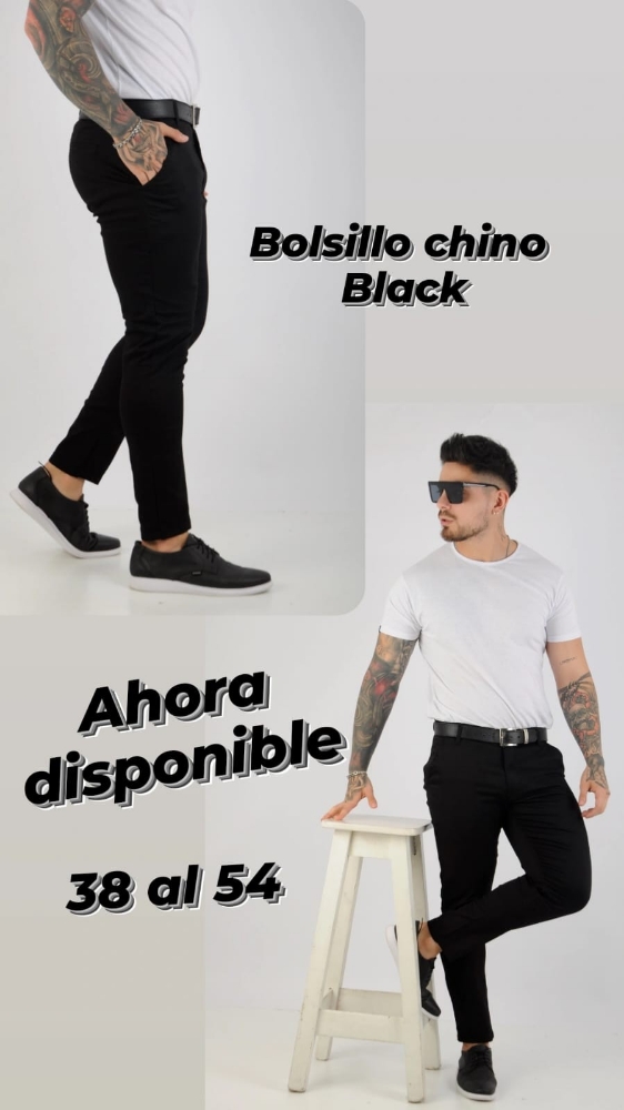 Bolsillo Chino Talles Especiales ( Gabardina Importada Elastizada ) - Imagen 9