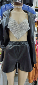 Top Strass Corazón - Miniatura 3