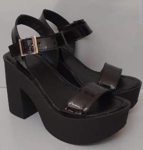 Sandalias Taco Alto Art: Zulma