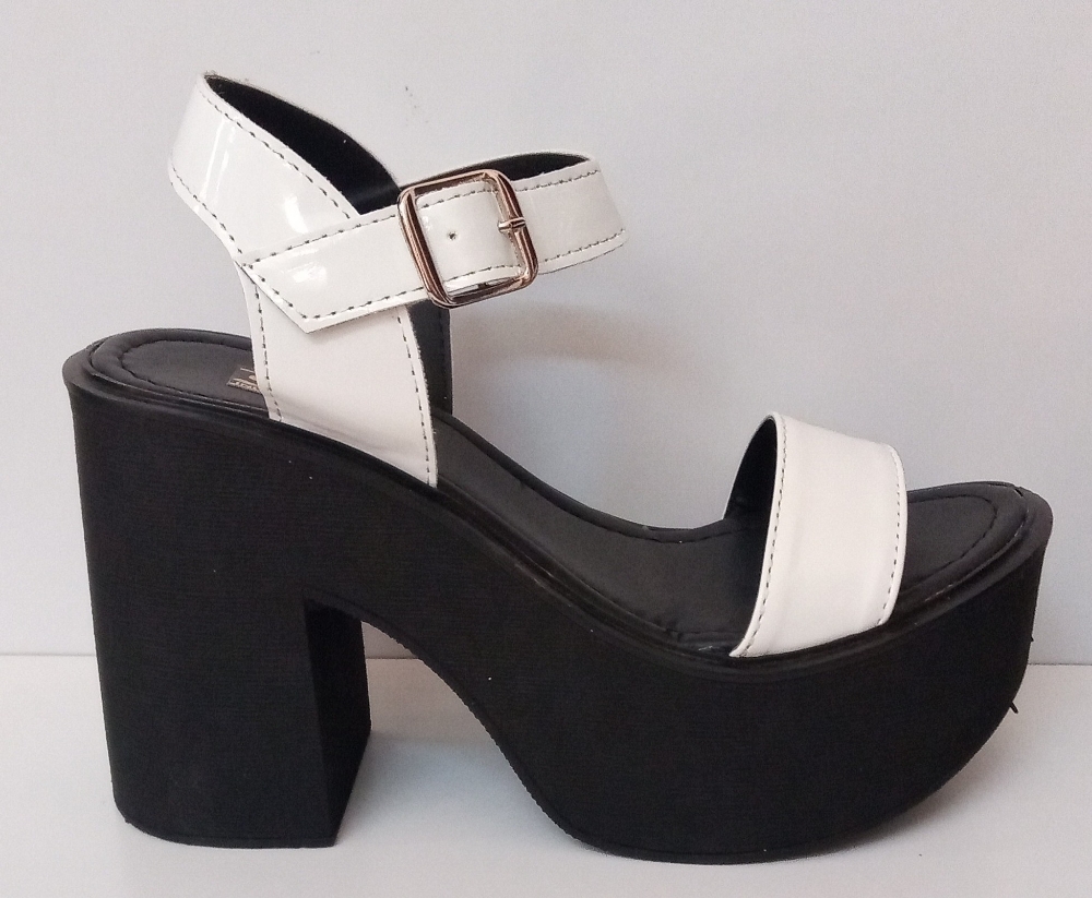 Sandalias Taco Alto Art: Zulma - Imagen 2