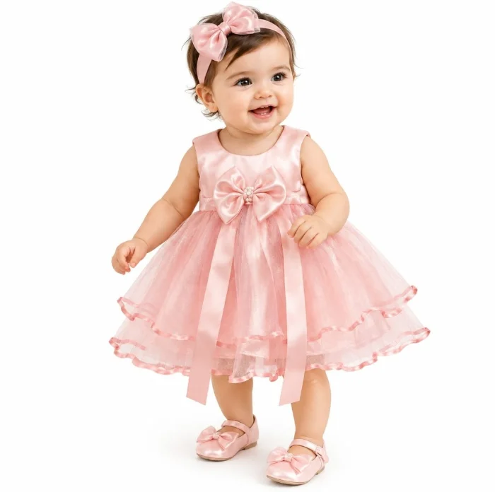 Vestido de Fiesta  Pilar (tul y Raso)