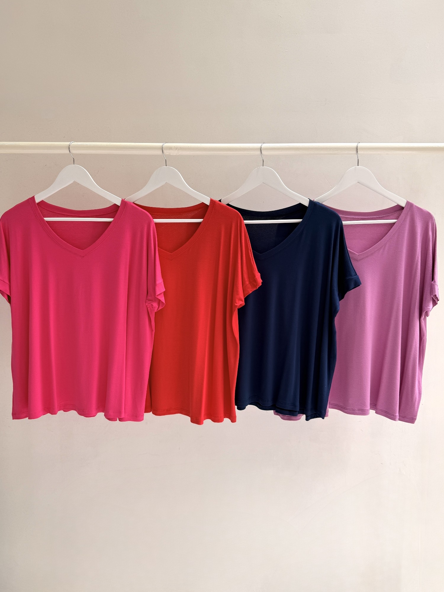 Violeta - Remera Crep Viscosa V - Imagen 2
