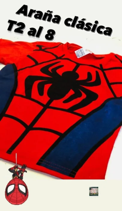 Remeras de Spiderman