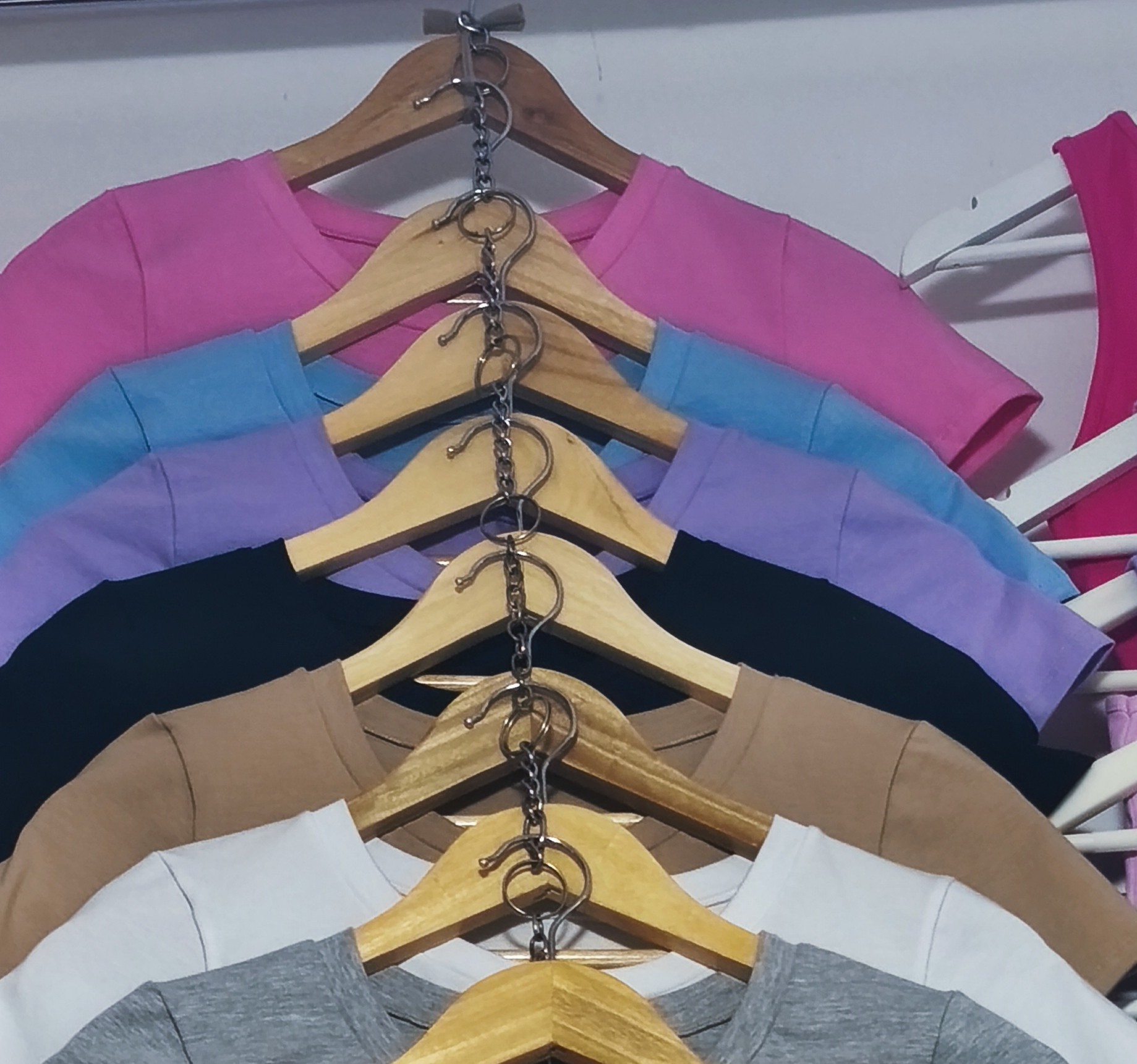 " Remera Básica Baby Tee ) Algodon con Lycra - Imagen 4
