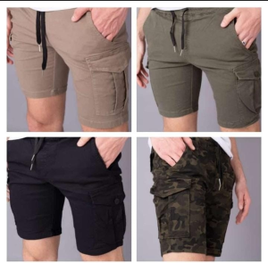 Bermudas Jogger Cargo