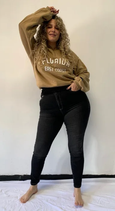 Jean Skinny Jamaica (plus Size)