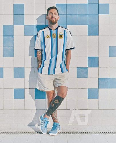 Camiseta de  Argentina Premium Bordado y Reforzado - Miniatura 3