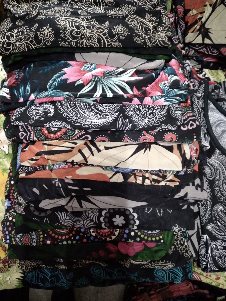 Vestidos de Seda Fria Importado Talles Especiales - Imagen 3