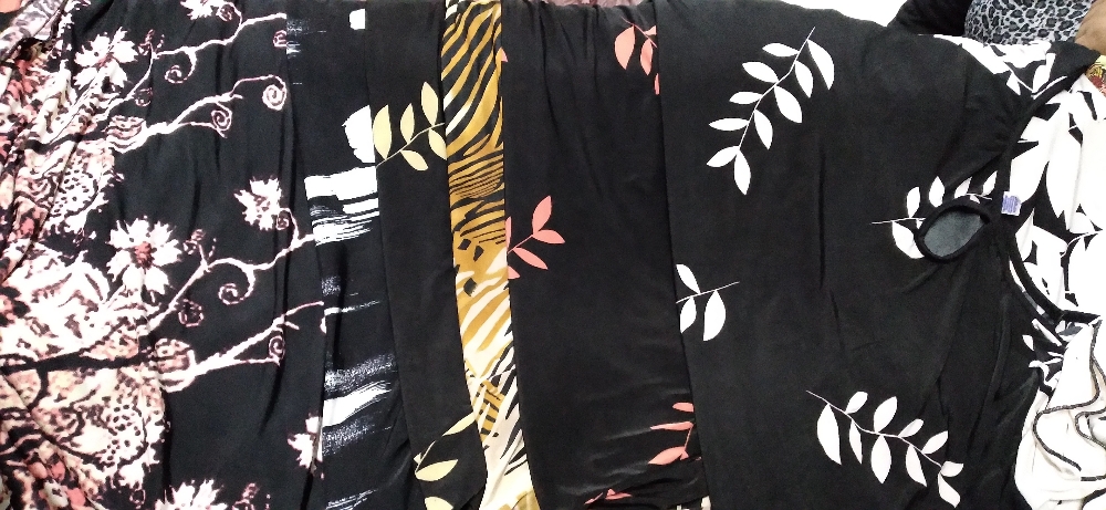 Vestidos de Seda Fria Importado Talles Especiales - Imagen 4