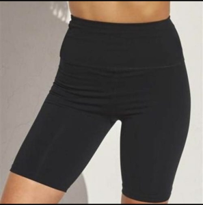 Bikers Negro Liso de Lycra