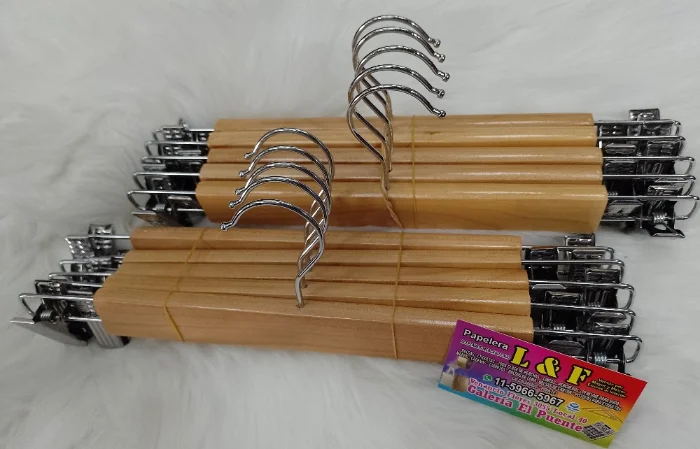 Perchas Tablitas para Pantalones X 10 Unidades
