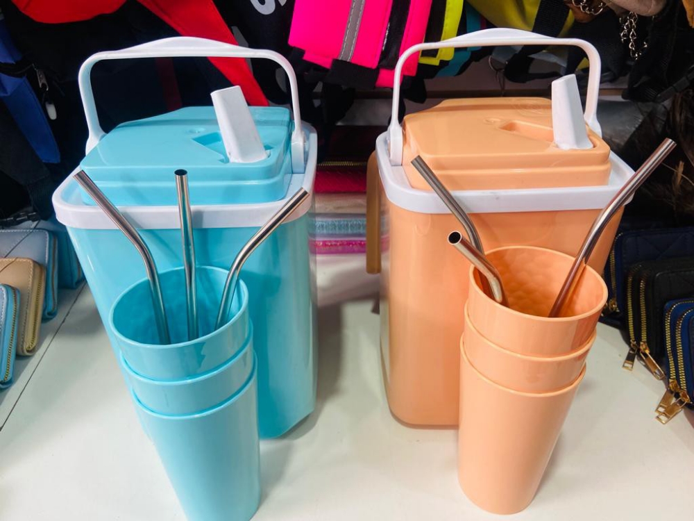Kit Tereré con 3 Vasos Más 3 Bombillas - Imagen 3