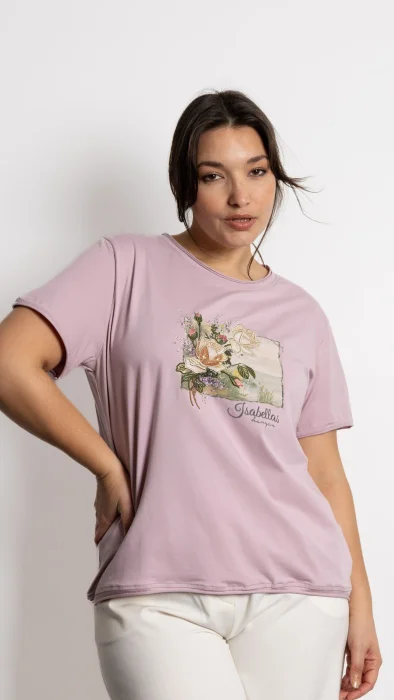 Isabellas - Remera de Algodón Importado