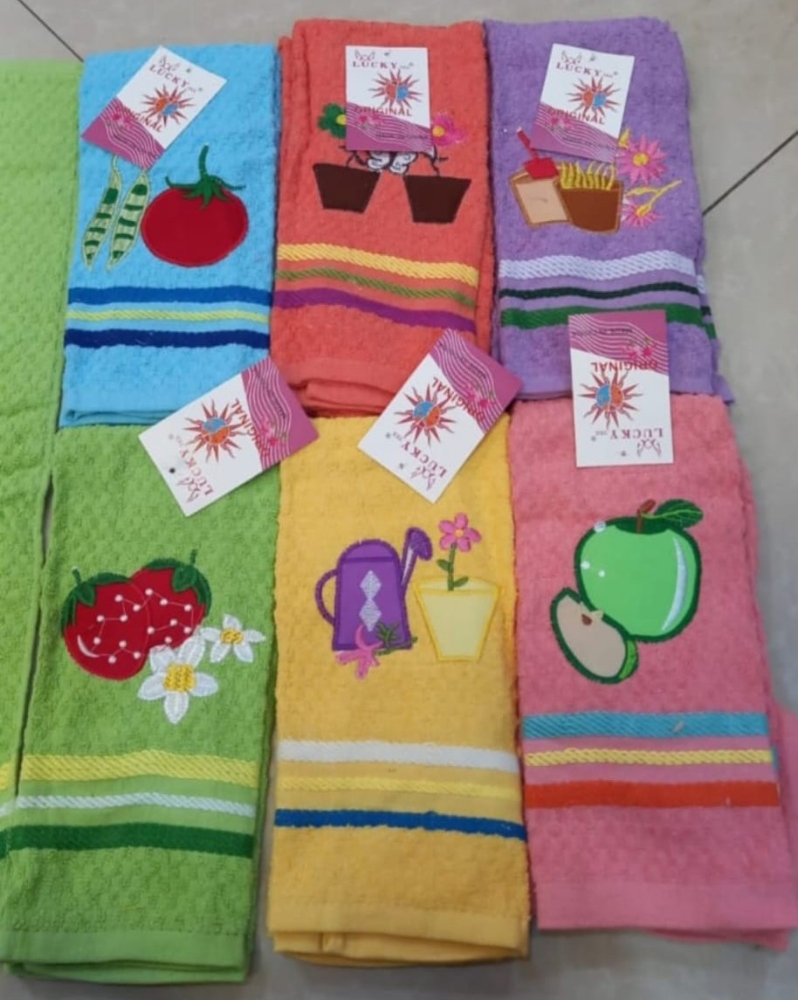 Repasadores Bordados Lucky Importados - Imagen 6