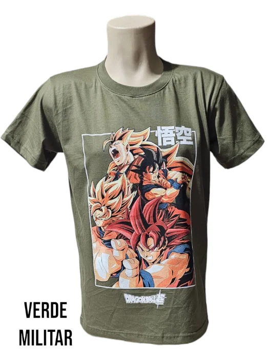 Remeras de Dragón Ball Z