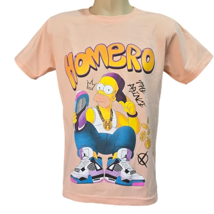 Remera Basicas  (homero Simpson)