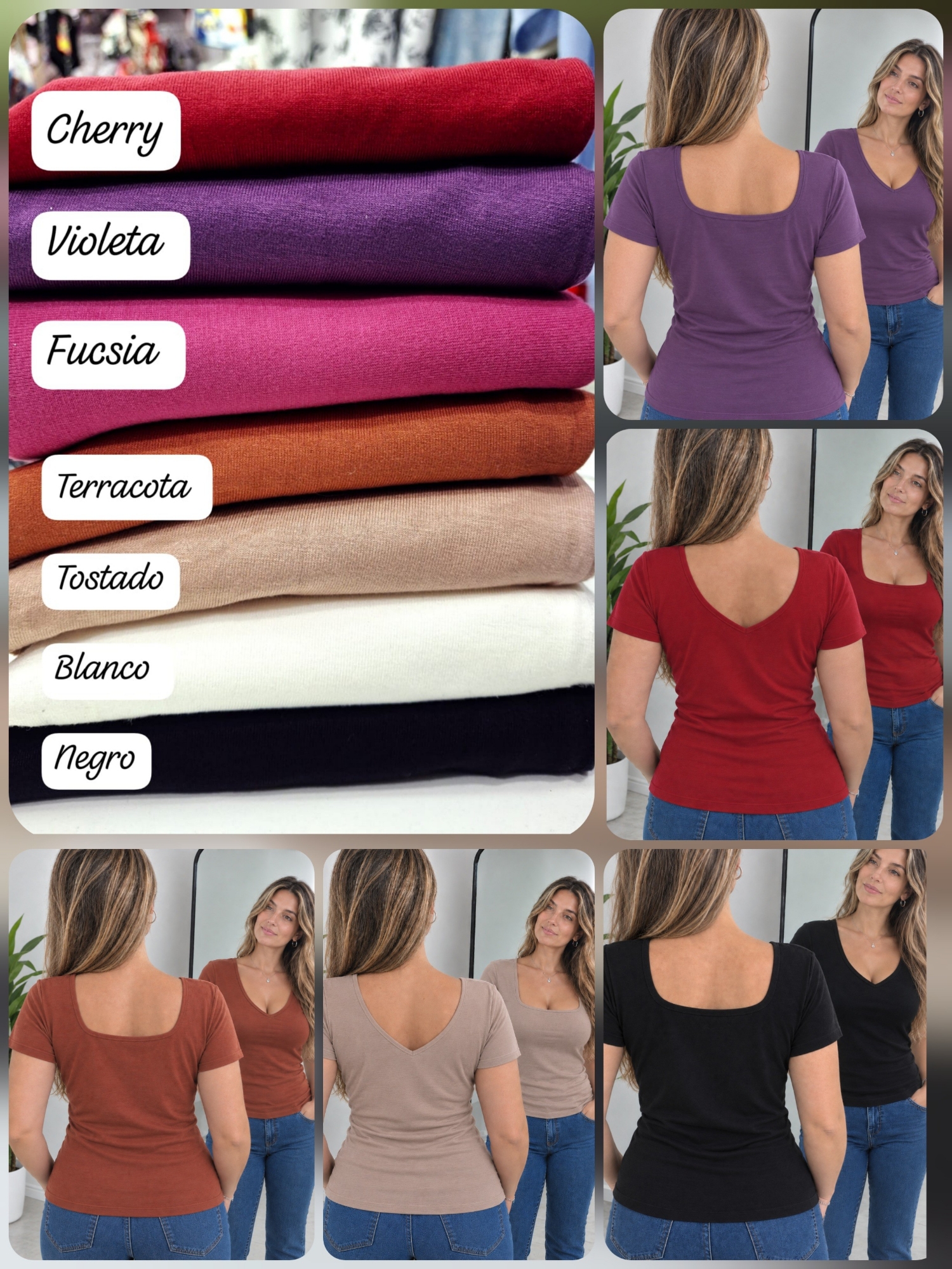Remera 2en1 X Talles  - Modal Viscosa - Imagen 3