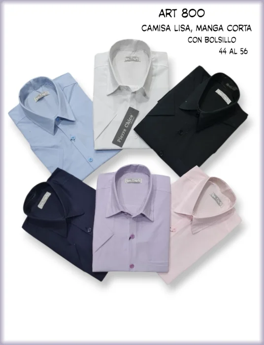 Camisas Manga Corta