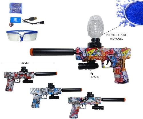 Pistola Glock Juguete Balas de Hidrogel - Miniatura 8