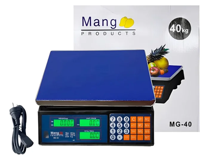 Balanza Comercial Recargable 40k