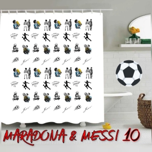Cortinas de Baño de la Selección Argentina Pvc - Miniatura 7