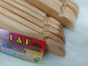 Perchas de Madera X 10 Unidades - Miniatura 3