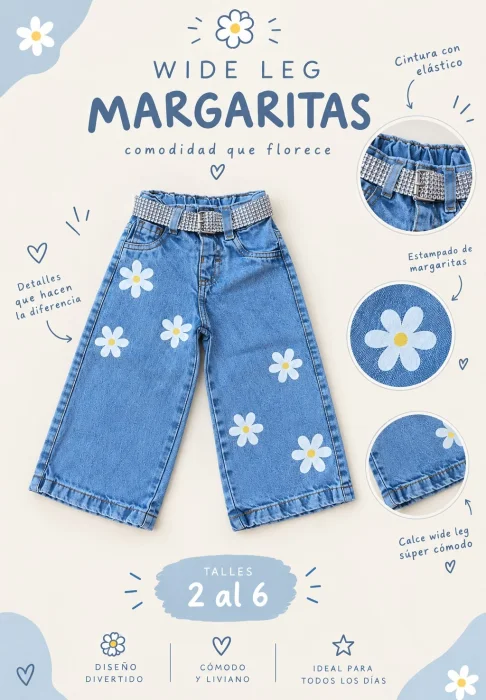 Wide  Leg Margarita