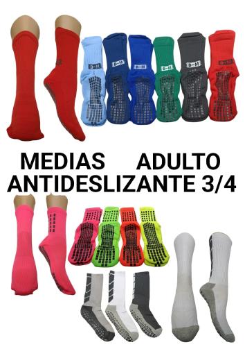 Medias 3/4 Antideslizante Adulto