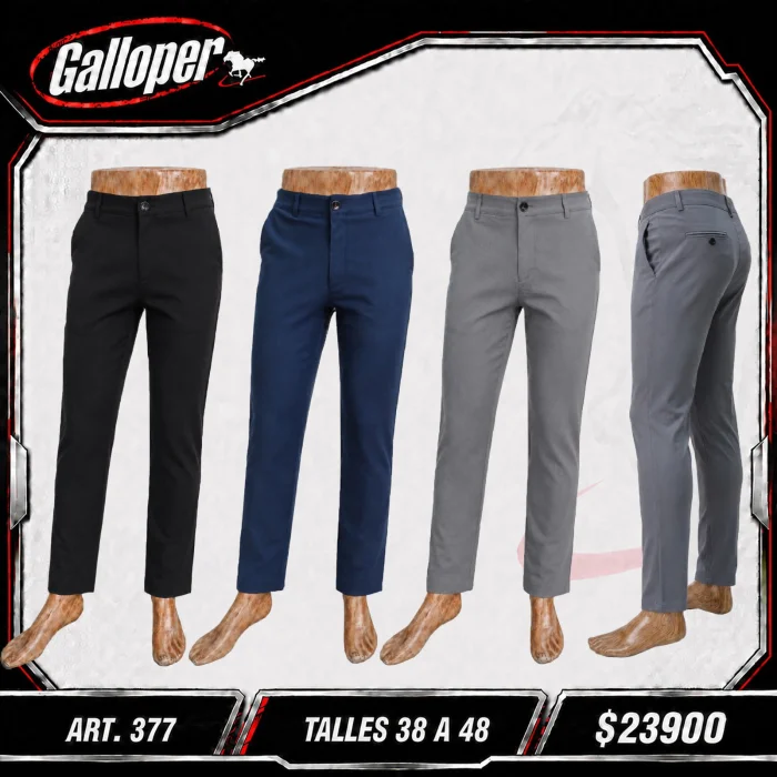 Pantalón Bolsillo Chino Bengalina