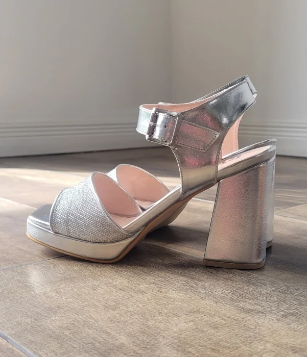 Sandalia Fiesta Alexa Silver