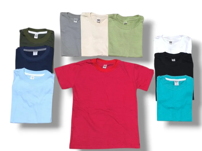 Remeras de Nene Lisas Algodón Peinado