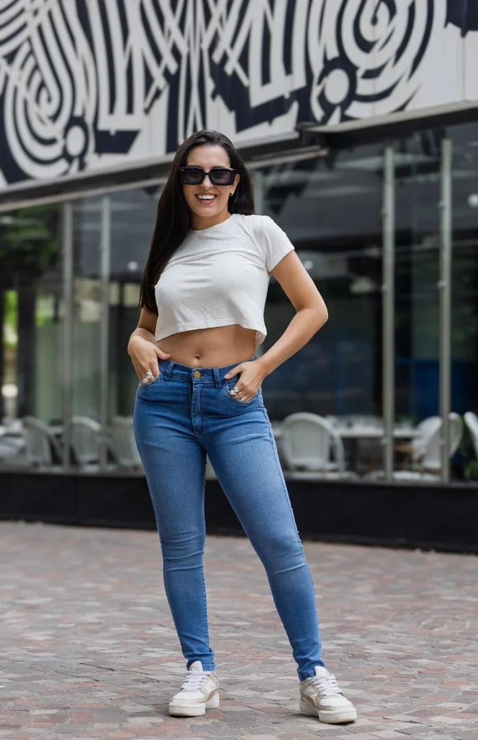Jeans Colegial Calce Perfecto por Curva $ 17,000 $ 18,000 X Mayor - Imagen 5