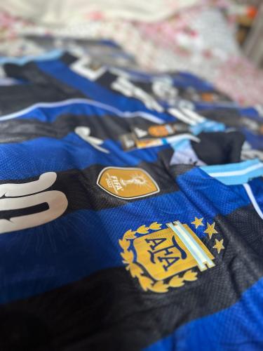 Camiseta Argen  Azul Importa.g5 Version Jugador C/escudo Termosellado X 10 a $25 C/u - Miniatura 5