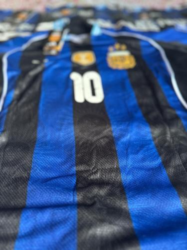 Camiseta Argen  Azul Importa.g5 Version Jugador C/escudo Termosellado X 10 a $25 C/u - Miniatura 7