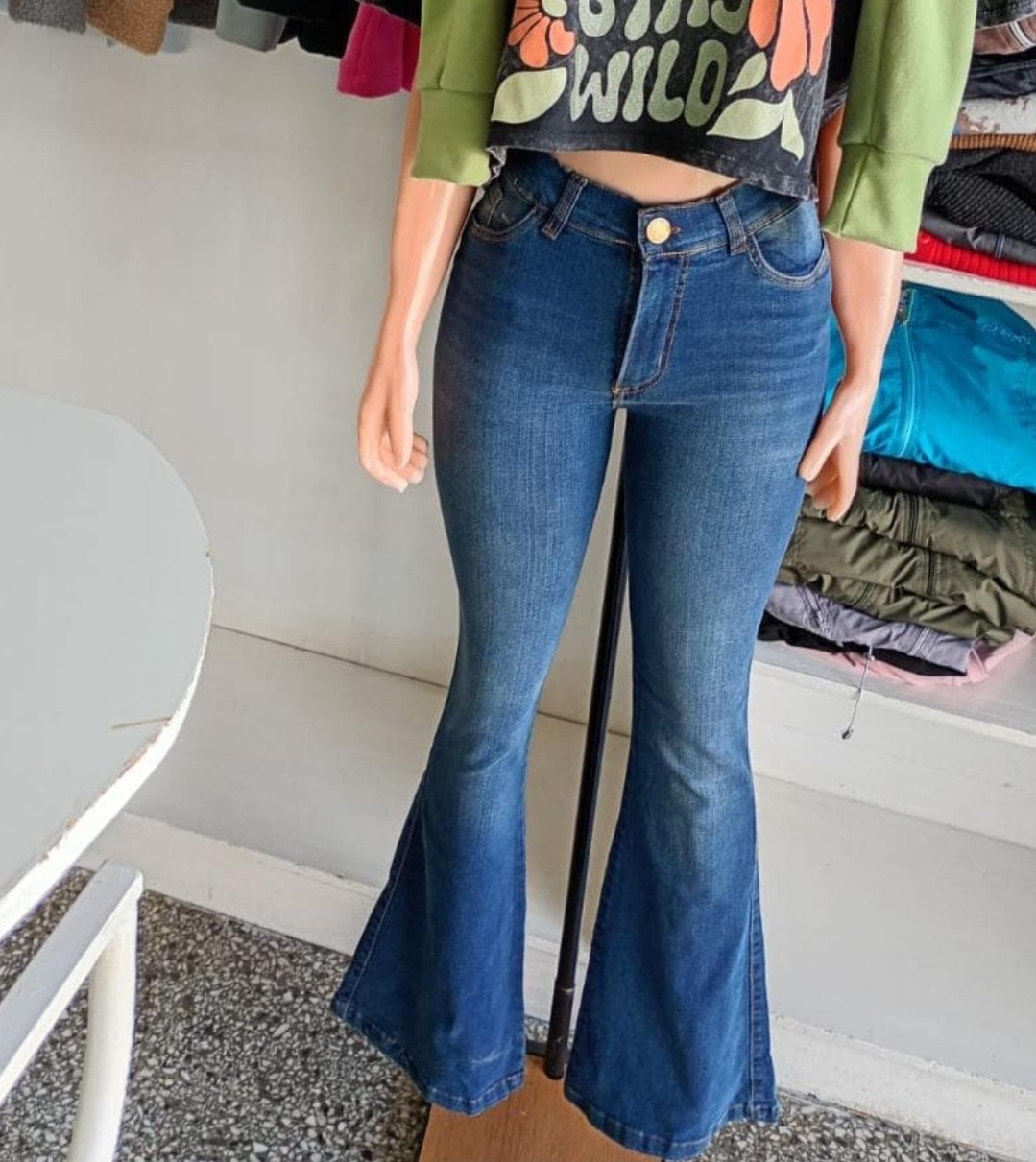 Jeans Oxford Azul de Mujer del 36 al 50 X 2 Curvas a $16,000 C/u - Imagen 7