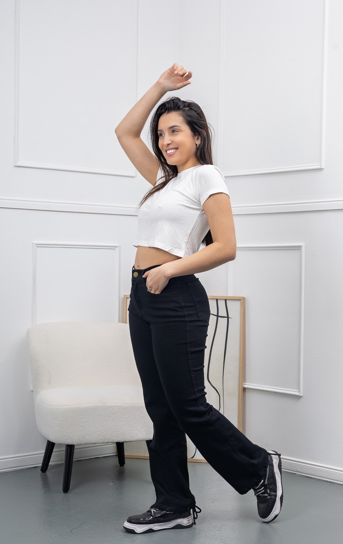 Jeans Oxford Azul de Mujer del 36 al 50 X 2 Curvas a $16,000 C/u - Imagen 4