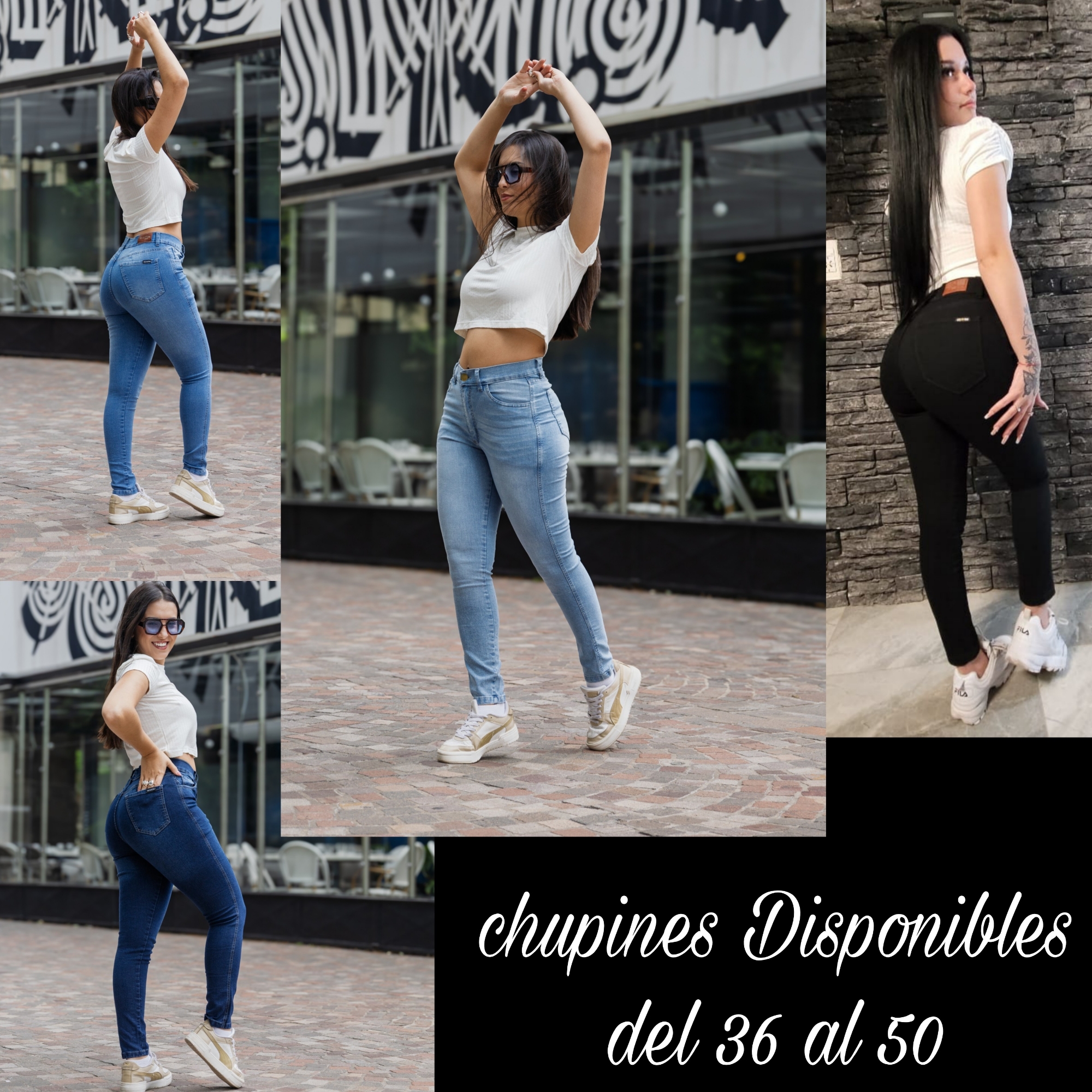 Jeans Chupin $ 17,000 por Curva y $18,000 por Mayor - Imagen 3