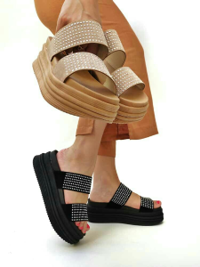 Zandalias con Tachas 2 Tiras