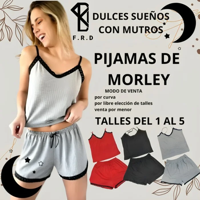 Conjunto Pijama Morley Short / Musculosa