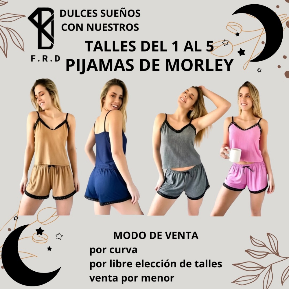 Conjunto Pijama Morley Short / Musculosa - Imagen 2