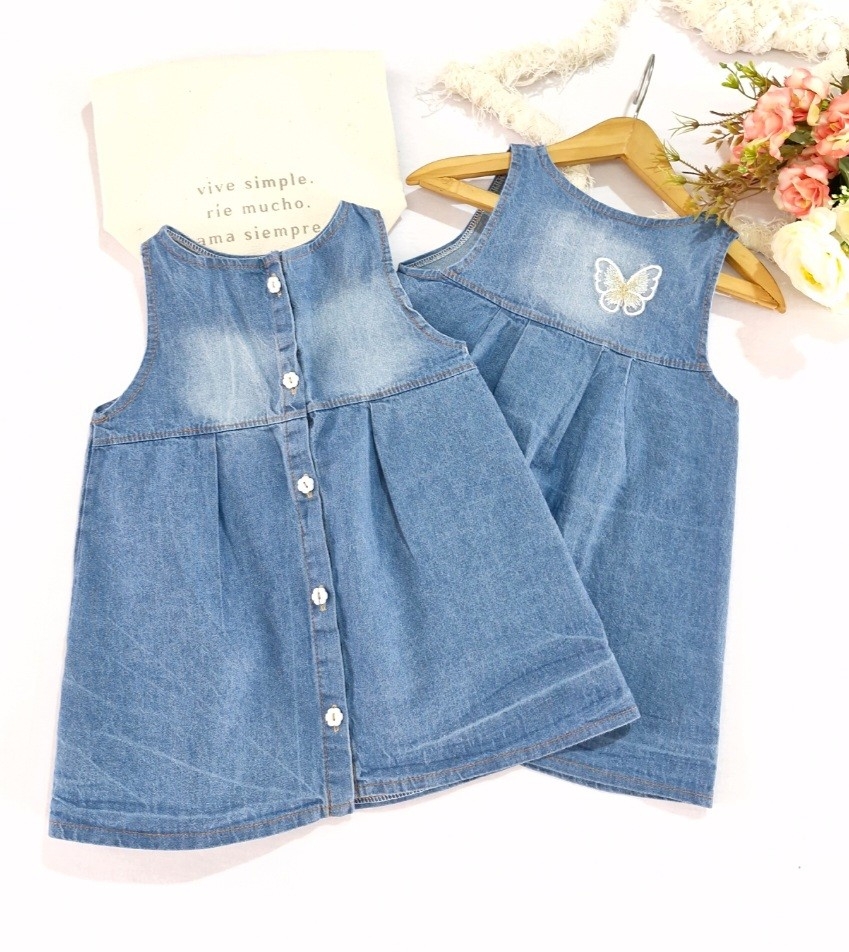 Vestido Jeans Emily Beba - Imagen 4