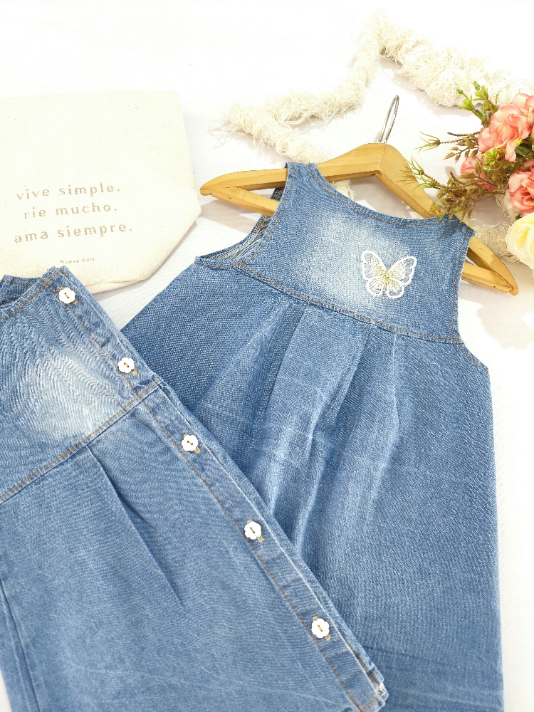 Vestido Jeans Emily Beba - Imagen 2