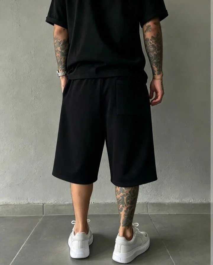 Bermudas 3/4 Unisex Rustico Pesado - Imagen 2
